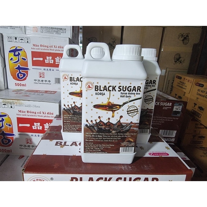 Đường đen Hàn quôc siro 2kg