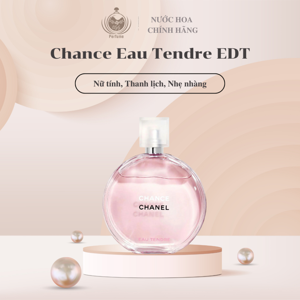 「Mẫu thử」Nước hoa Nữ 𝗖𝗵𝗮𝗻𝗰𝗲 𝗘𝗮𝘂 𝗧𝗲𝗻𝗱𝗿𝗲 5/10ml - Lylyperfume