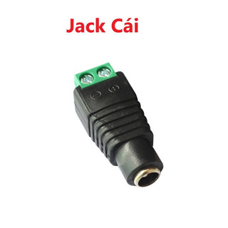 Jack nguồn DC đực và Jack DC cái