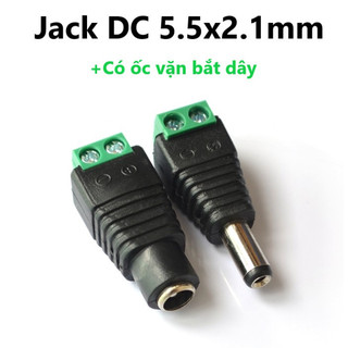 Jack nguồn DC đực và Jack DC cái