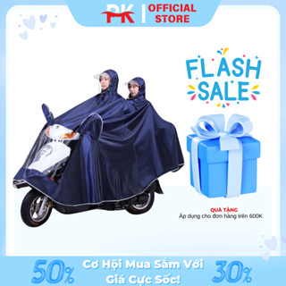 ( Hàng Cao Cấp ) Áo Mưa Phản Quang Có Kính Che Mưa 1 Người Và 2 Người Chất Lượng Cao