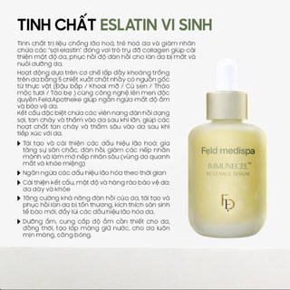 Tinh chất Elastin nâng cơ dưỡng ẩm trẻ hoá làn da Feld.medispa