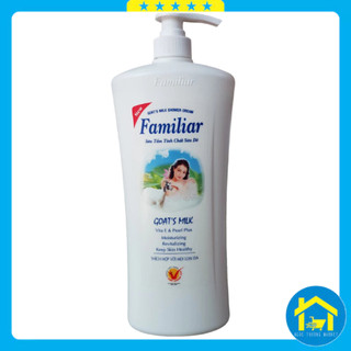 Sữa tắm tinh chất sữa dê Familiar 1 lít