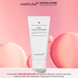 Sữa rửa mặt cho da mụn Medicube Red Foam Cleanser 120ml