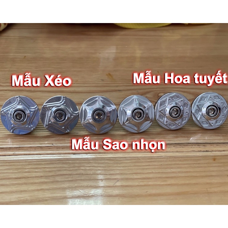 Cặp Gù inox 304 (Gù tay lái, gù xe máy inox zin sáng bóng)