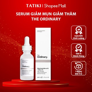 Serum The Ordinary Niacinamide 10% + Zinc 1% Giảm Mụn Giảm Thâm Se Khít Lỗ Chân Lông