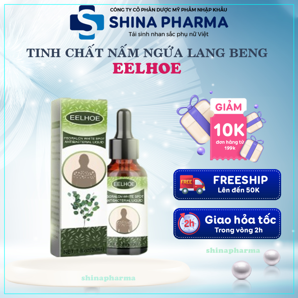 Tinh Chất Bạch Biến Eelhoe - Serum Eelhoe  Loại Bỏ Nấm Ngứa, Lang Ben, Da Cơ Địa, Bạch Biến, Cải Thiện Sắc Tố Da