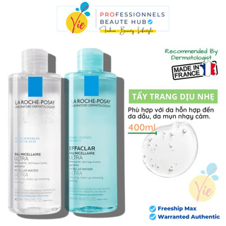 Nước tẩy trang La Roche Posay - Tẩy trang Cho Da Nhạy Cảm, Da Dầu Mụn