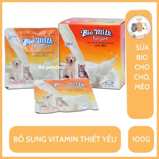 Sữa bột Bio-Milk dành cho chó mèo - Xu.petshop
