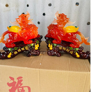 Tượng đôi tỳ hưu phong thủy chiêu tài hút lộc