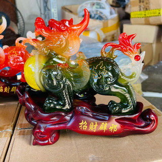 TƯỢNG PHONG THỦY TỲ HƯU KÉO BẮP CẢI