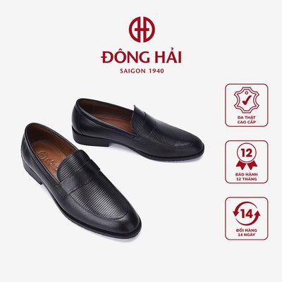 Giày Tây Nam Công Sở Đi Làm Đông Hải Da Dập Vân Nam Tính 3cm - G01B2