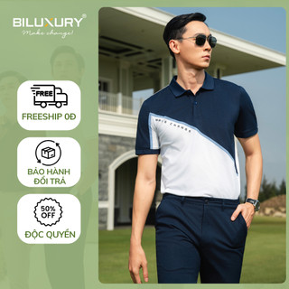  Áo Polo Nam 8APCT438TRK Biluxury, Polo Make Change Chống Nhăn Nhàu, Thoáng Mát