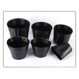 Combo 10 Bầu nhựa ươm cây màu đen size nhỏ nhất 8x8