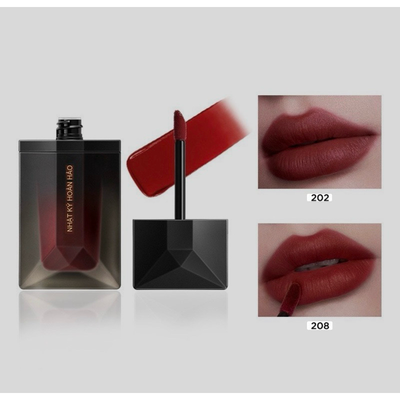 Son kem lì Perfect Diary readme vỏ đen