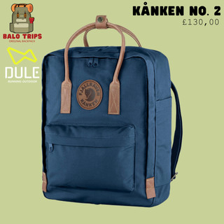 Balo thời trang - đi học - du lịch fjallraven kanken no. 2 backpack - navy