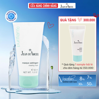 Mặt nạ cho da mụn jean d arcel, thu nhỏ lỗ chân lông Jean D'arcel _  Clearing mask 30ml