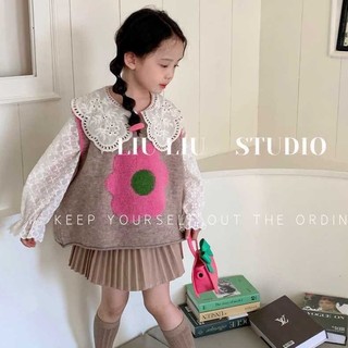 ÁO GILE LEN CHO BÉ GÁI