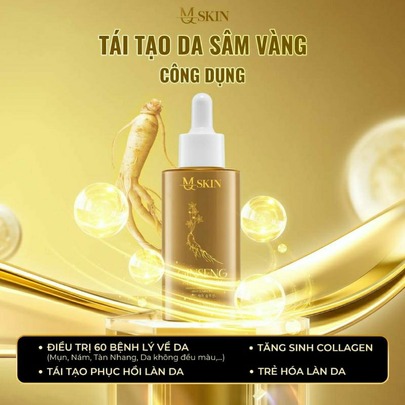 SERUM TÁI TẠO SÂM VÀNG (80mL) (chính hãng)