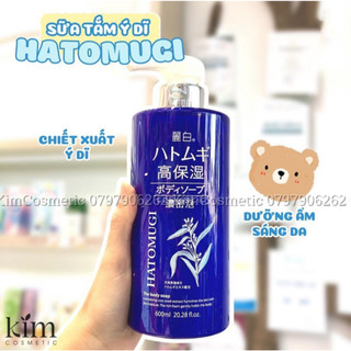 Sữa tắm hatomugi xanh dương 600ml