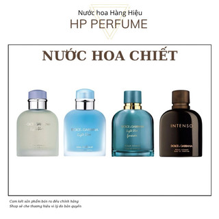 Nước hoa chiết d&g light blue edt - intense - forever - intenso
