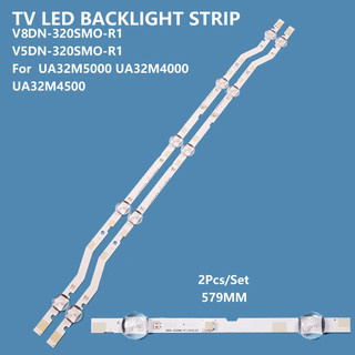 Samsung 32J4303 - Bộ 2 thanh 5 Led 3v cho Tivi Samsung 32M4000 32M5000 V8DN-320SM0-R1