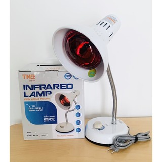 Đèn hồng ngoại trị liệu, sưởi ấm, thông tắc tia sữa TNE <có chiết áp> kèm bóng  250W