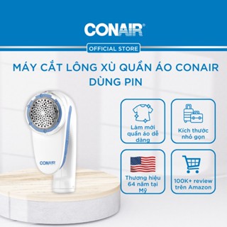 Máy cắt lông xù trên vải quần áo Conair sử dụng pin
