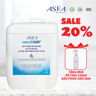 Nước khử mùi, diệt khuẩn ASFA cho kênh HORECA (5 Lít)