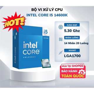 CPU tray (xách tay bh 1 tháng) i5 -i7-i9 14700k