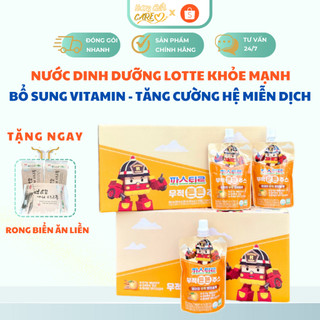 Nước Dinh Dưỡng LOTTE Khỏe Mạnh Hương Chất Care Bổ Sung Vitamin, Giảm Ho, Hồng Sâm Tăng Cường Hệ Miễn Dịch