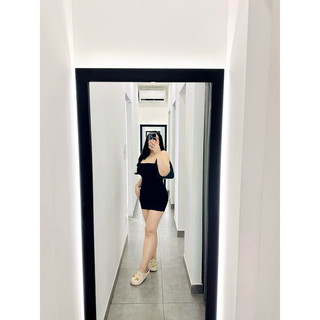[ BIGSIZE TRÊN 55KG ] ĐẦM 2 DÂY BODY NHÚN SƯỜN EO bigsize nữ