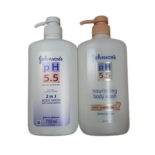 Sữa Tắm pH 5.5 Johnson’s 750ml chứa kem dưỡng ẩm