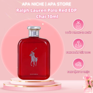 Nước hoa nam 𝗥𝗮𝗹𝗽𝗵 𝗟𝗮𝘂𝗿𝗲𝗻 Polo Red EDP chai 10ml Apa Store