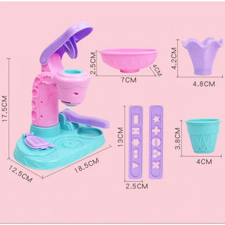 Bộ đồ chơi cắt tóc đất nặn