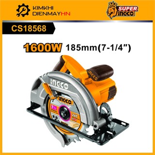 Máy cưa đĩa tròn 1600w ingco cs18568 185m