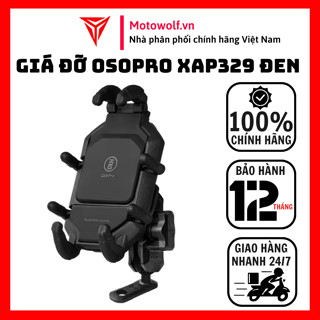Giá Đỡ Điện Thoại Osopro Bạch Tuộc XAP329 CHÂN KÍNH Mới Nhất - Motowolf Việt Nam Chính Hãng
