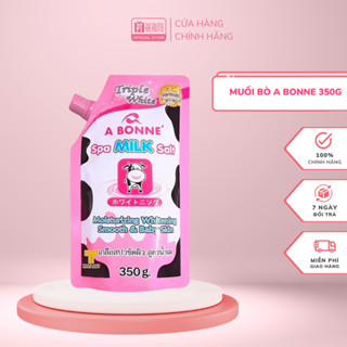  Muối Tắm Sữa Bò Tẩy Tế Bào Chết A Bonne Spa Milk Salt Thái Lan 350gr 