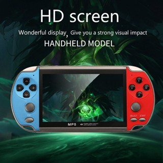 Máy Chơi Game Cầm Tay X7 - Bộ nhớ 8GB - Cài Sẵn 900 Game Hỗ Trợ Xem Phim, Nghe Nhạc, Đọc Sách - Màn Hình 4.3 Inch