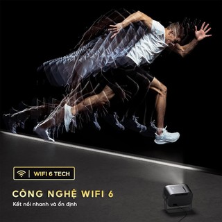 Máy Chiếu Velasboost Velaspro, Lấy Nét Điện Tử Cho Độ Phân Giải 1080P HD, Wifi 6, Bluetooth 5.2, máy chiếu mini