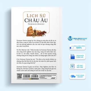 Sách - Lịch Sử Châu Âu (Tái Bản 2023) - Văn Lang