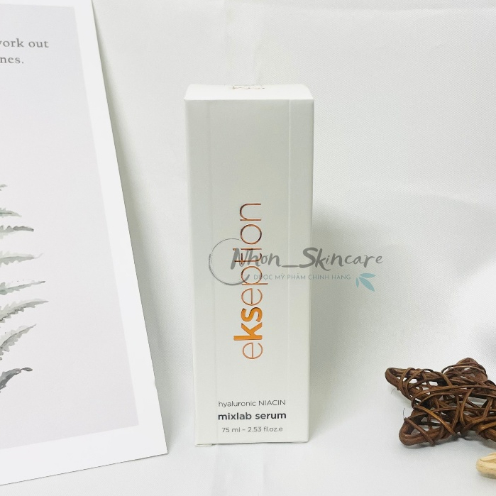 [Hàng Tem Cty] Tinh Chất Niacinamide  Ekseption Hyaluronic NIACIN Mixlab Serum (HA + 5% B3) Mờ Thâm,