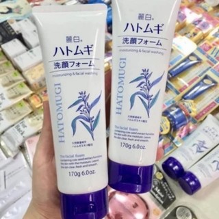 Sữa rửa mặt ý dĩ Hatomugi 170g