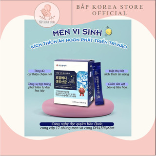 Men vi sinh IQ phát triển trí não Hàn Quốc