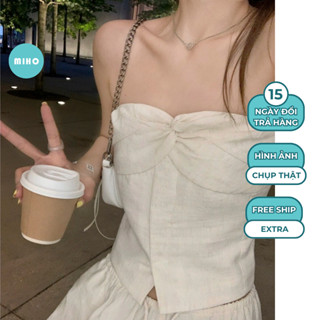 XẢ HÀNG GIÁ GỐC Áo Quây Điệu Đũi Tơ, Áo Hở Vai Body Có Chun Lưng, Áo Ống Kiểu Cup Ngực Miho House
