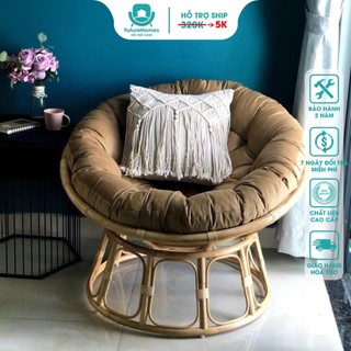  Ghế lười thư giãn Papasan 1m2 Giả mây FutureHomes  phòng ngủ cho bé decor ban công nằm thư giãn trang trí phòng kháchh 