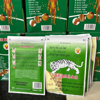 Cao dán hổ trắng - túi 10 miếng