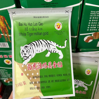 [ CHÍNH HÃNG ] Cao Dán Hổ Trắng - Túi 10 miếng
