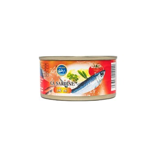 CÁ MÒI SARDINES SỐT CÀ (LON THẤP) 155g