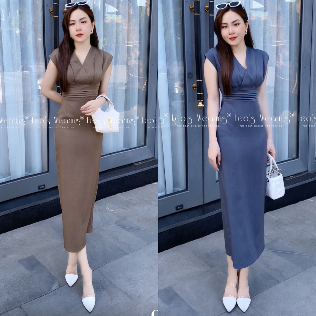 C603 LEOSWEARING đầm ôm body công sở